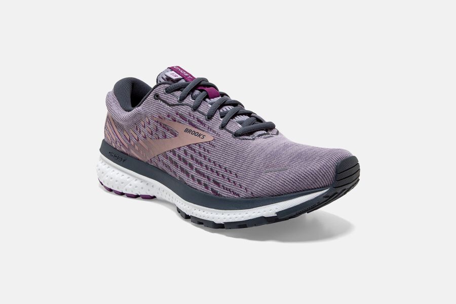 Brooks Ghost 13 Road Running Shoes Womens Purple 392758-EFA